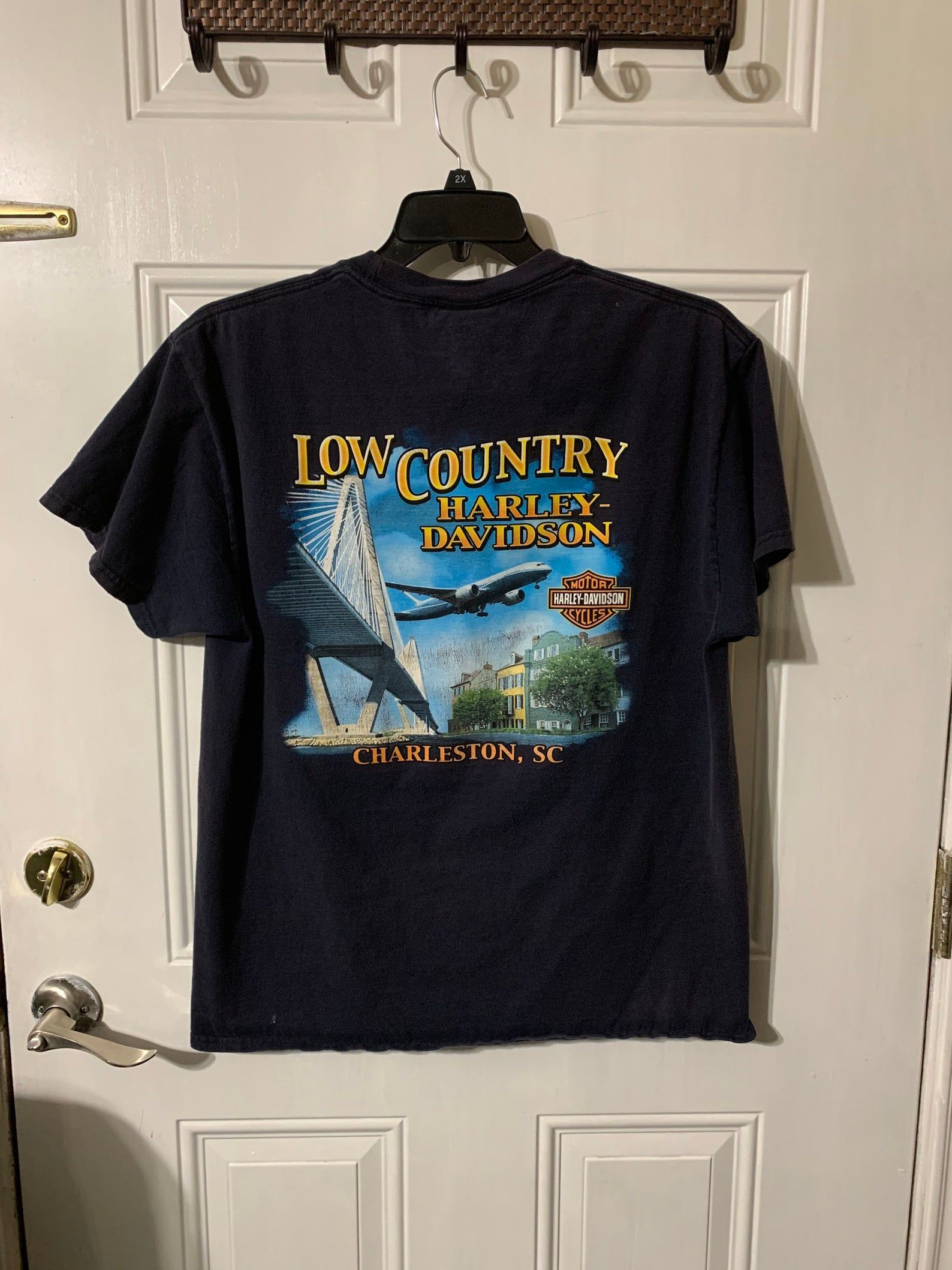 Vintage Harley Davidson T-Shirt Charleston Sc L