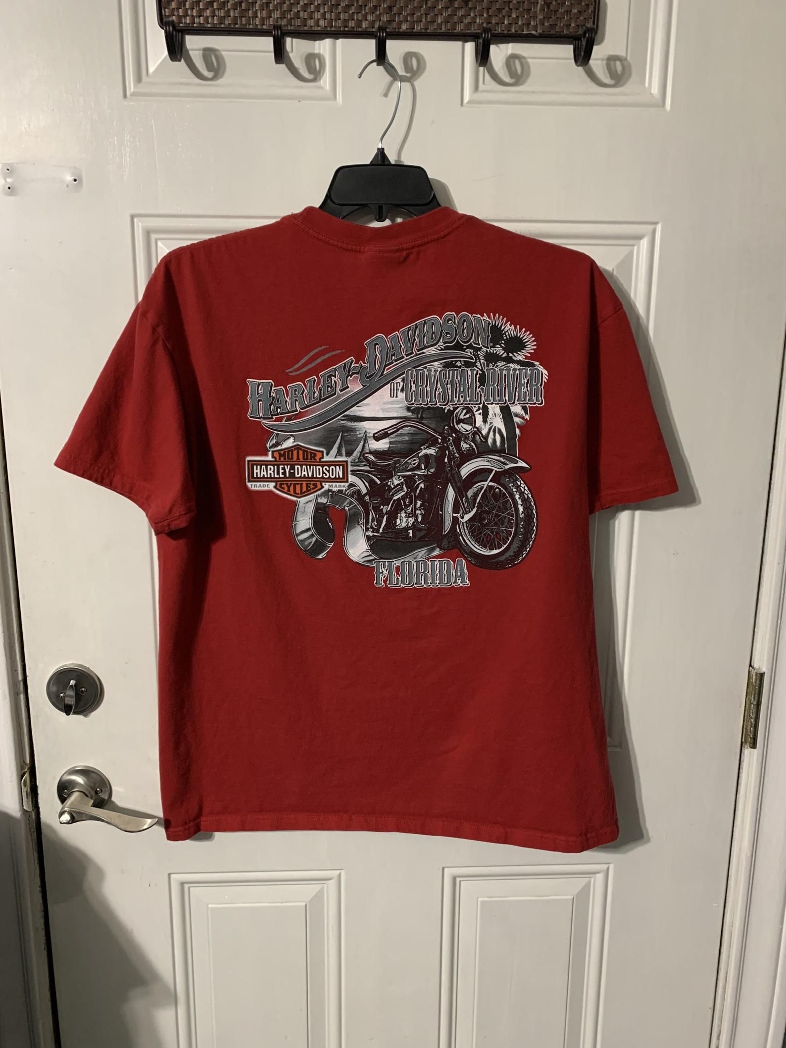 Vintage Harley Davidson T-Shirt Crystal River Florida