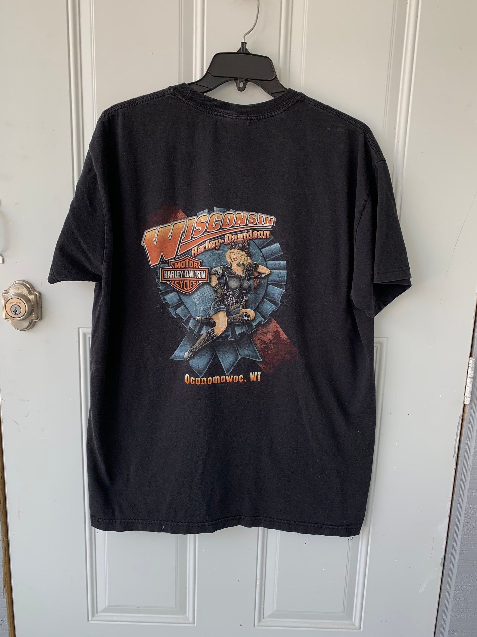 Vintage Harley Davidson T-Shirt Oconomowocwi