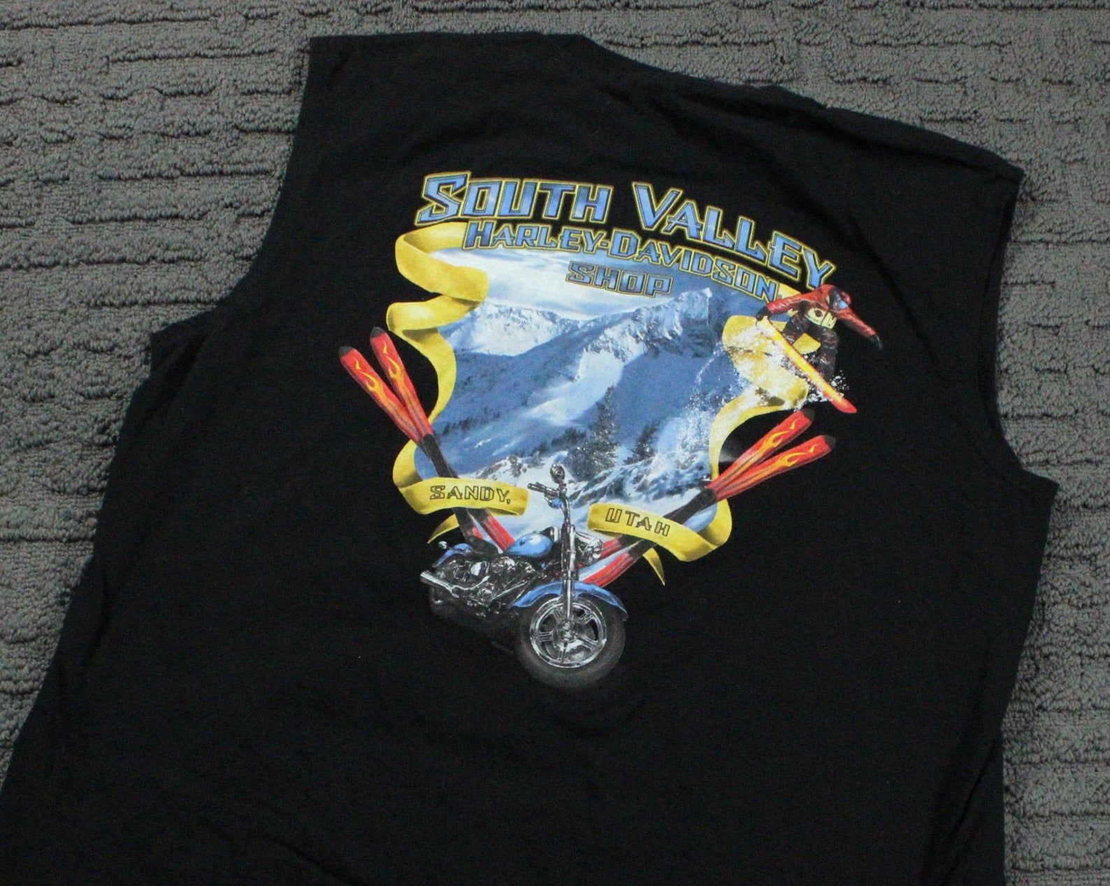 Vintage Harley T-Shirt / 90S Davidson Motorcycle Promo Graphic Tee