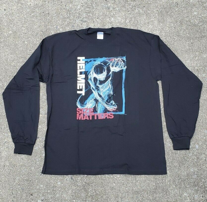Vintage Helmet Band Shirt Size Matters Long Sleeve Large Grunge Metal Rock vintage helmet band shirt size matters long sleeve large grunge metal rock uhyln