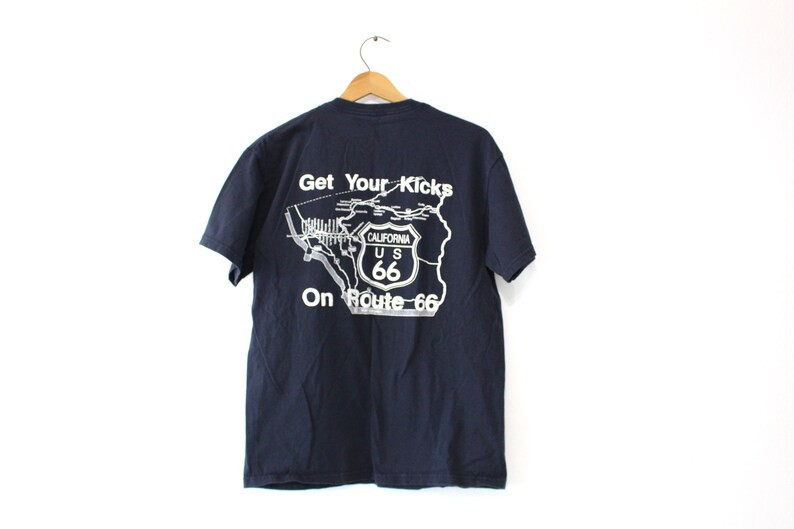 Vintage Historic Route 66 T Shirt