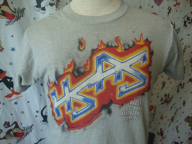 Vintage Hsas Sammy Hagar Neal Schon Kenny Aaronson Michael Shrieve 1983 Very Rare Concert Tour
