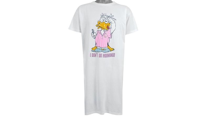 Vintage I Don't Do Morning' Long 1990's Shirt