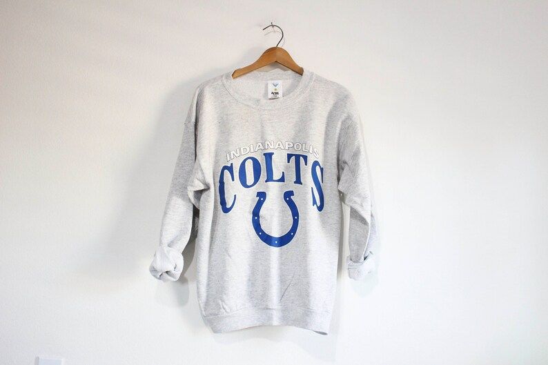 Vintage Indianapolis Colts Football Sweatshirt