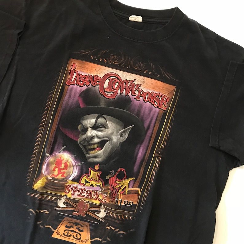 Vintage Insane Clown Posse Tee Mens Arge Worn In