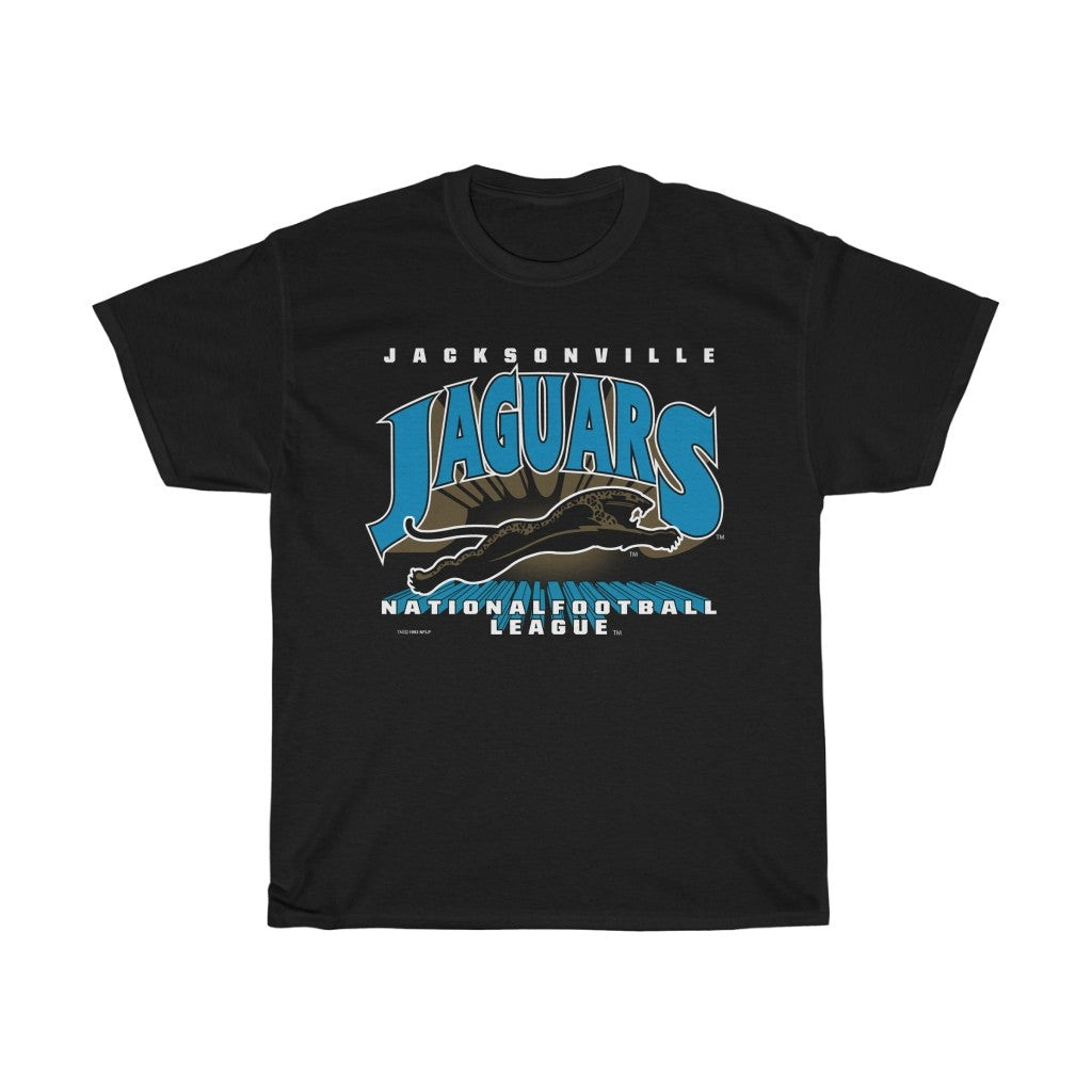 Vintage Jacksonville Jaguars Nfl Football Unisex Heavy Cotton Tee 211020