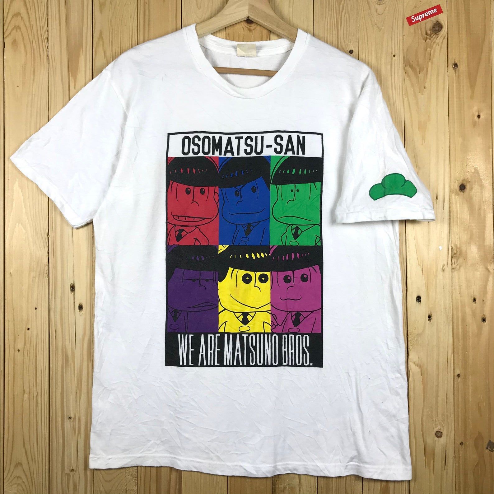 Vintage Japanese Anime Osomatsu San Matsuno Bros Movie Shirt