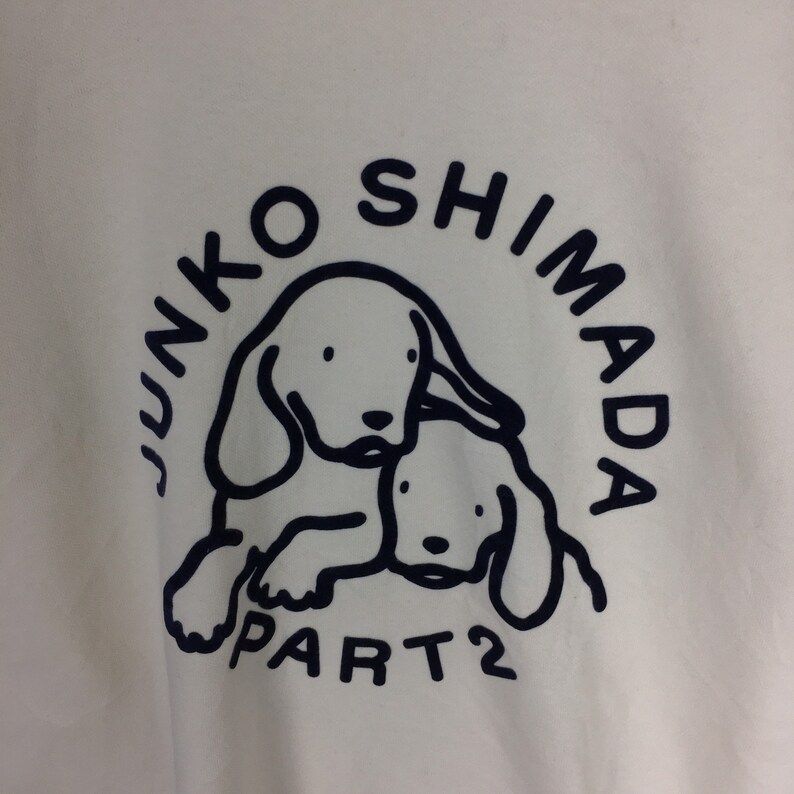 Vintage Japanese Brand Junko Shimada Part Two Big Logo Crew Neck Sweatshirt
