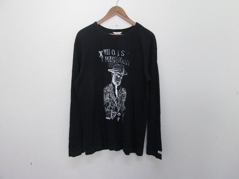 Vintage Jean Michel Basquiat Who Is This Man Andy Warhol Jmb Hip Hop T Shirt Rare