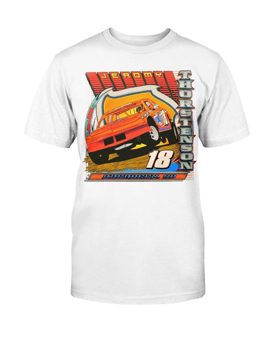 Vintage Jeromy Thorstenson Racecar Graphic T Shirt 080521