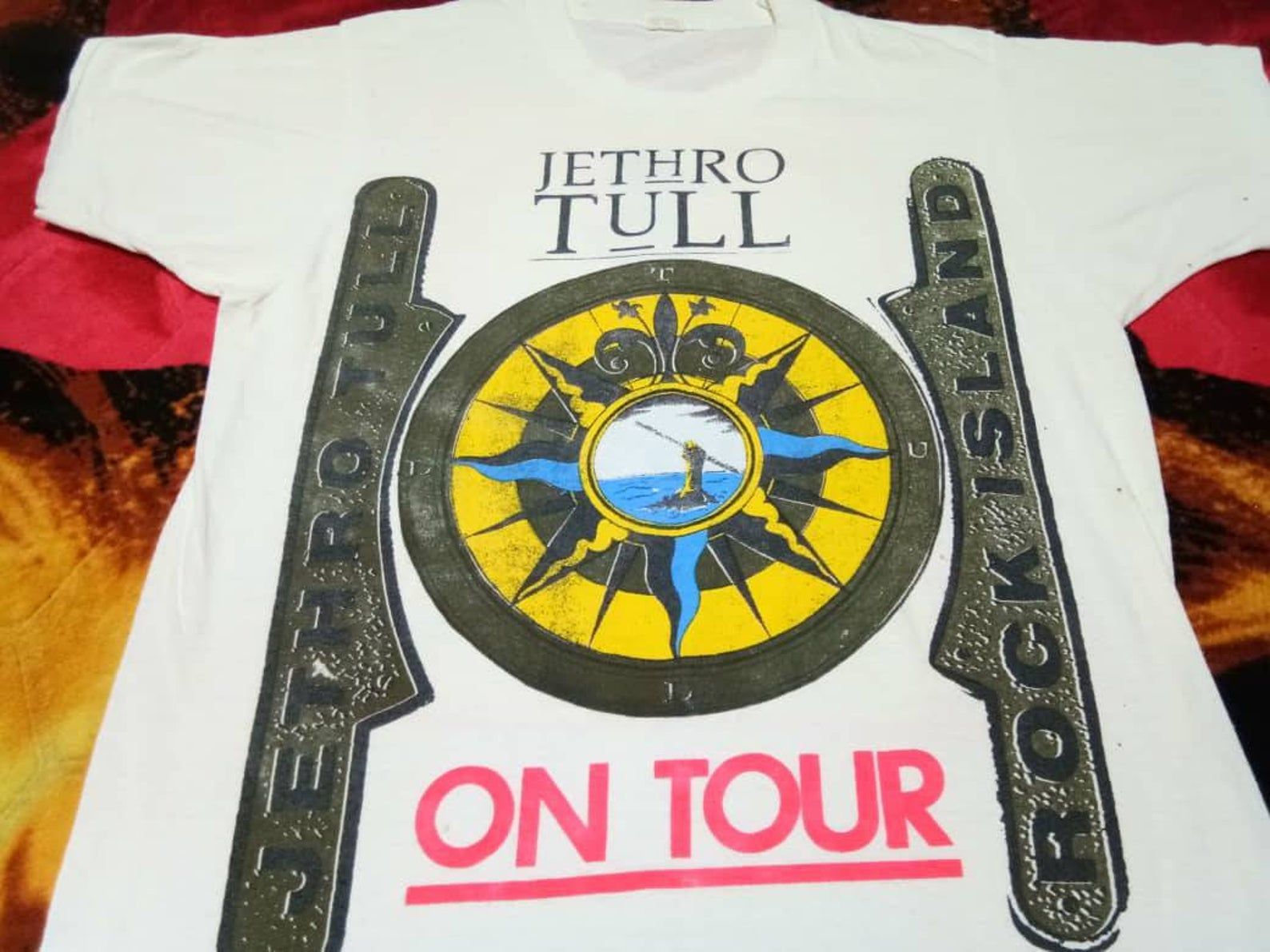 Vintage Jethro Tull On Tour 80S T Shirt