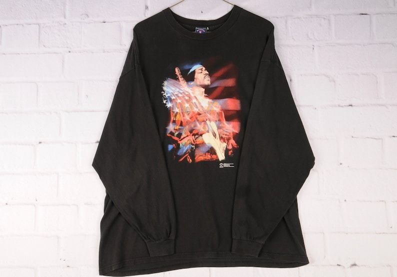 Vintage Jimi Hendrix Woodstock Long Sleeve