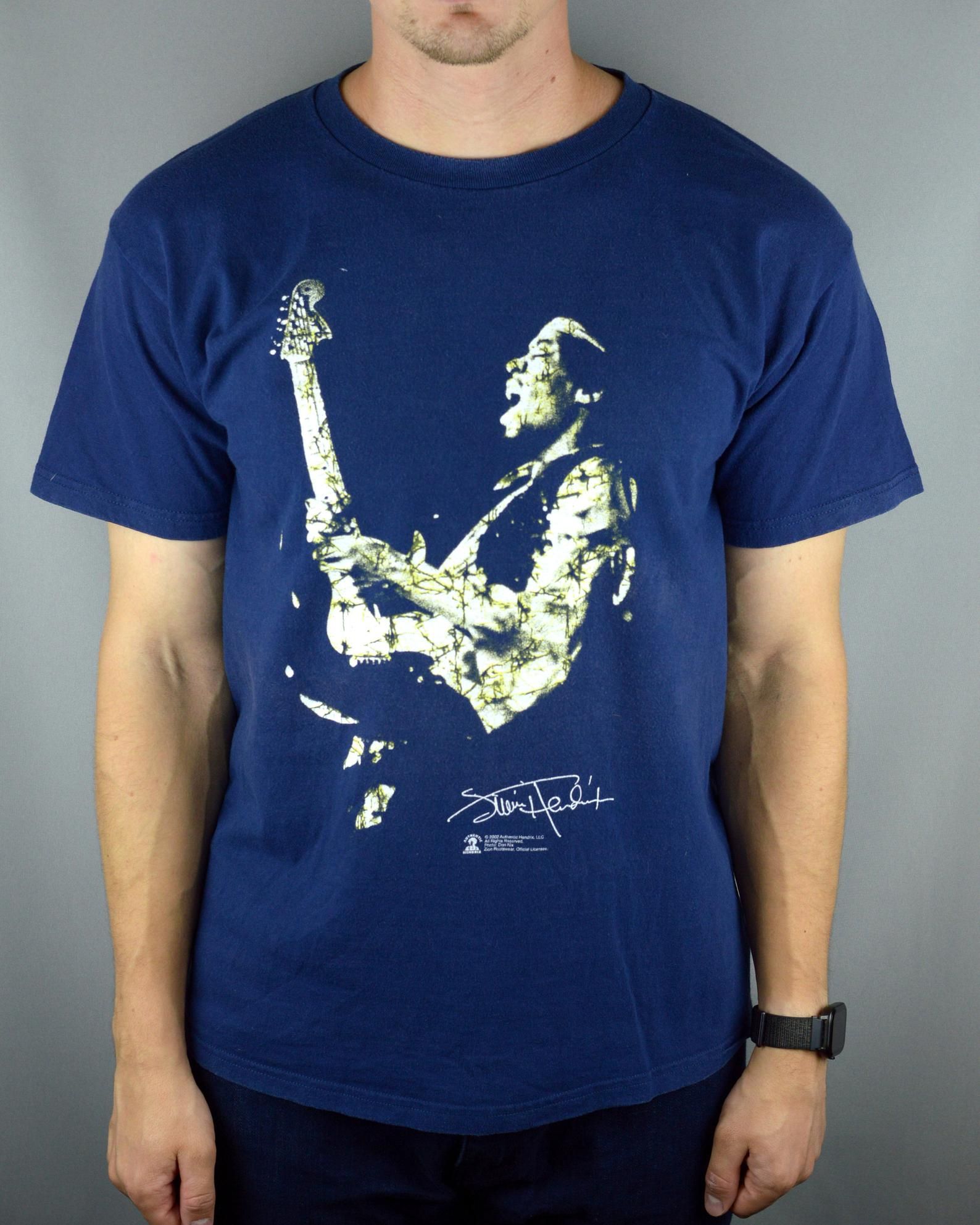 Vintage Jimmy Hendrix 2002 T Shirt vintage jimmy hendrix 2002 t shirt 7sfjn