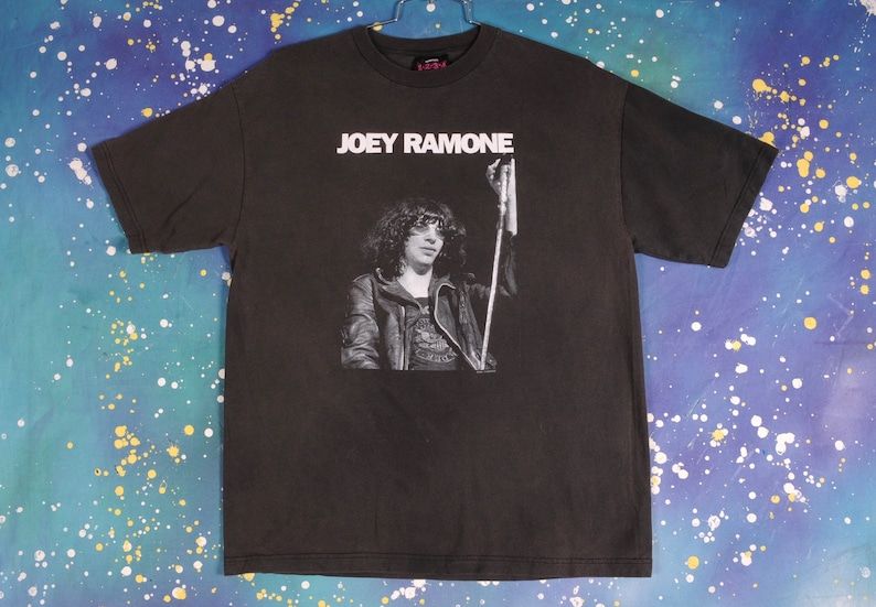 Vintage Joey Ramone Rock Rare Design Shirt