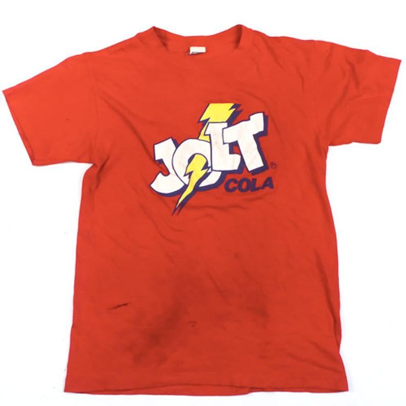 Vintage Jolt Soda 1980s Caffeine Sugar Shirt