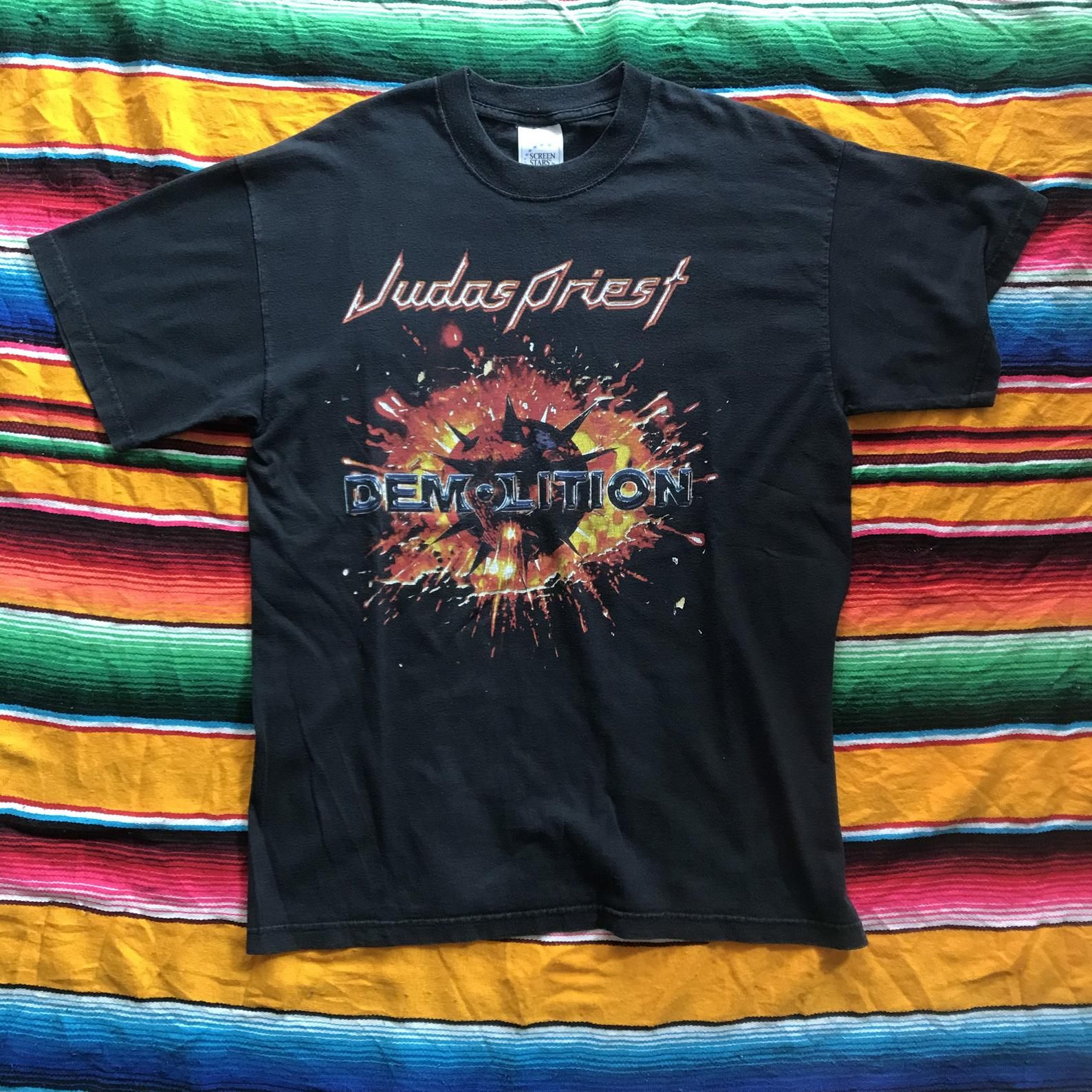 Vintage Judas Priest Demolition World Tour T-Shirt