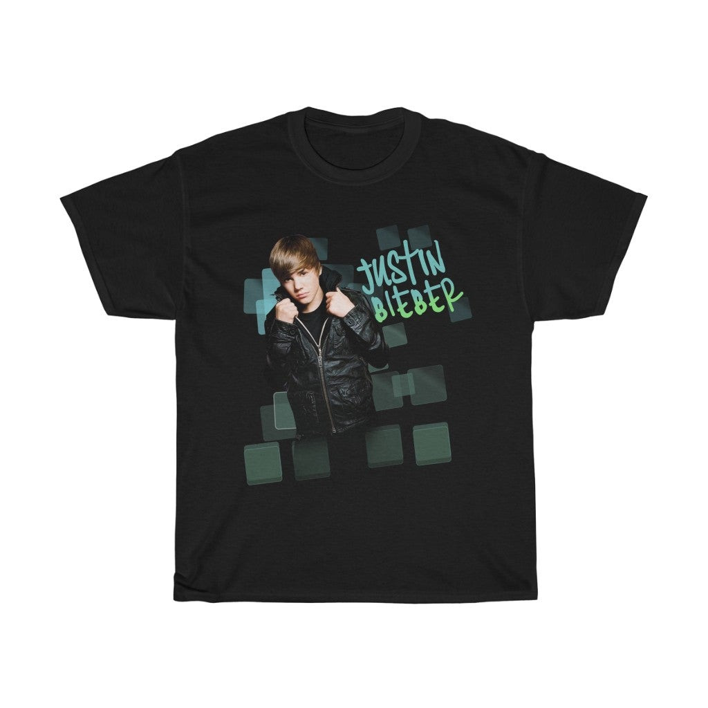 Vintage Justin Bieber Unisex Heavy Cotton Tee 211101