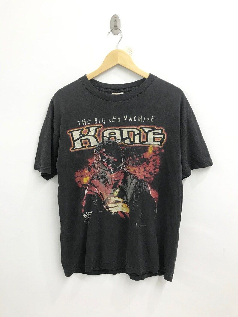 Vintage Kane The Big Red Machine Can Take A Lickin But Keeps On Kickinwwf