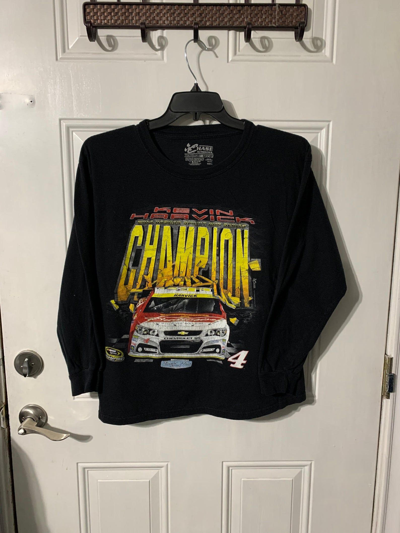 Vintage Kevin Harvick Nascar S Cup Series Champion S Shirt L