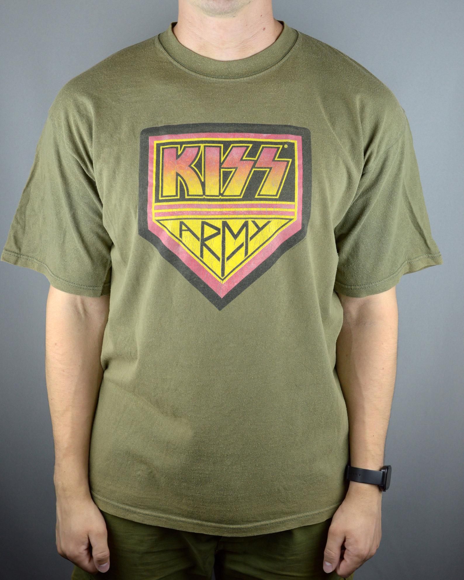 Vintage Kiss Army 90S T Shirt