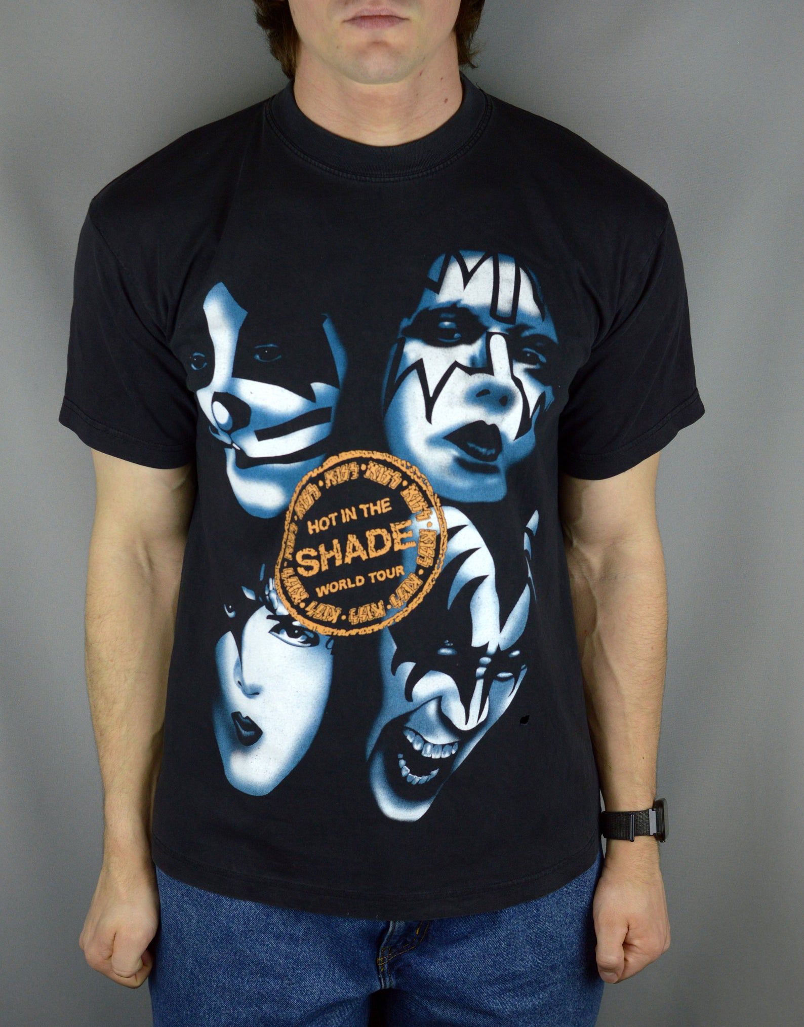 Vintage Kiss Hot In The Shade 90S T Shirt