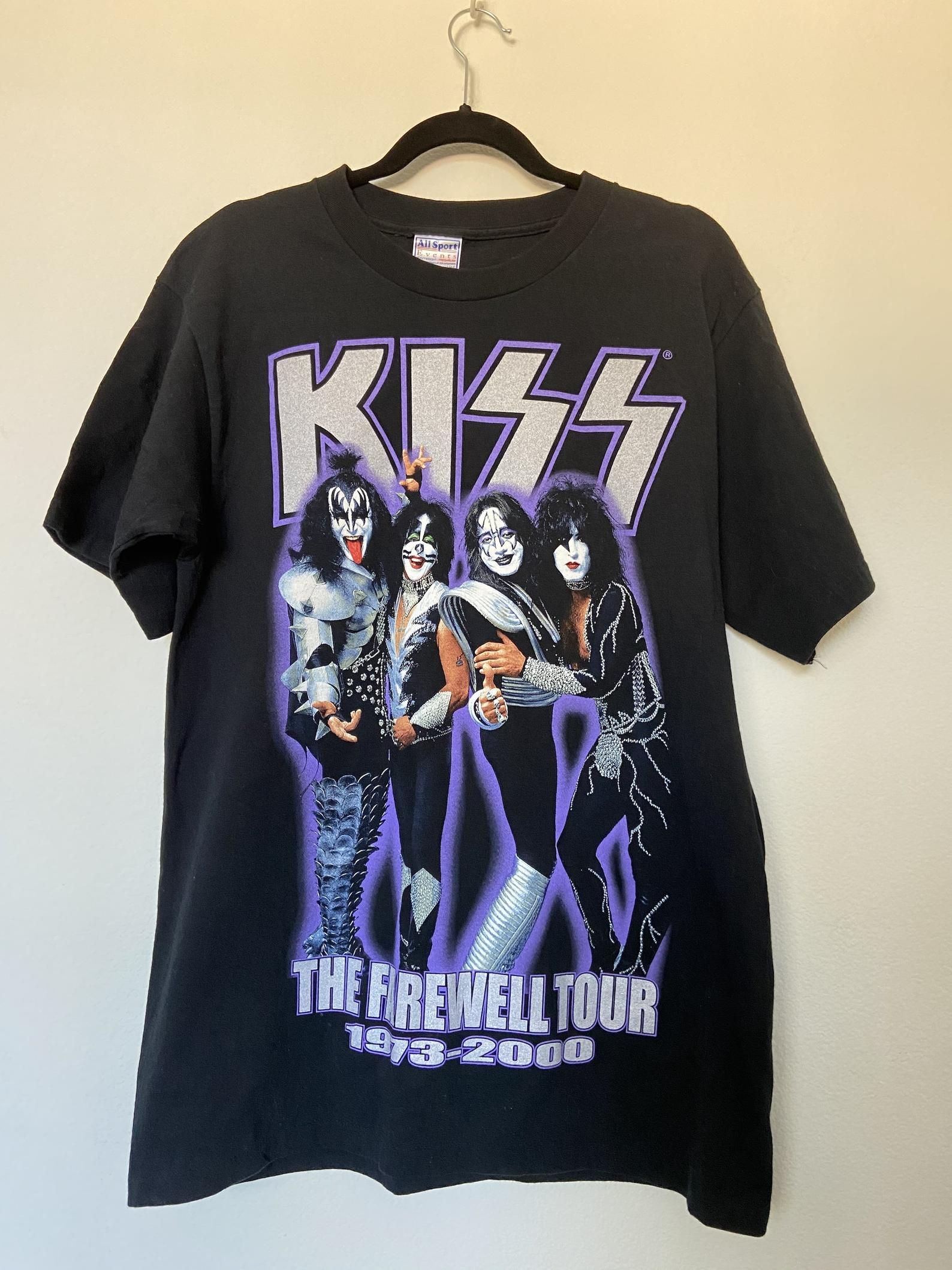 Vintage Kiss The Farewell Tour Concert T-Shirt