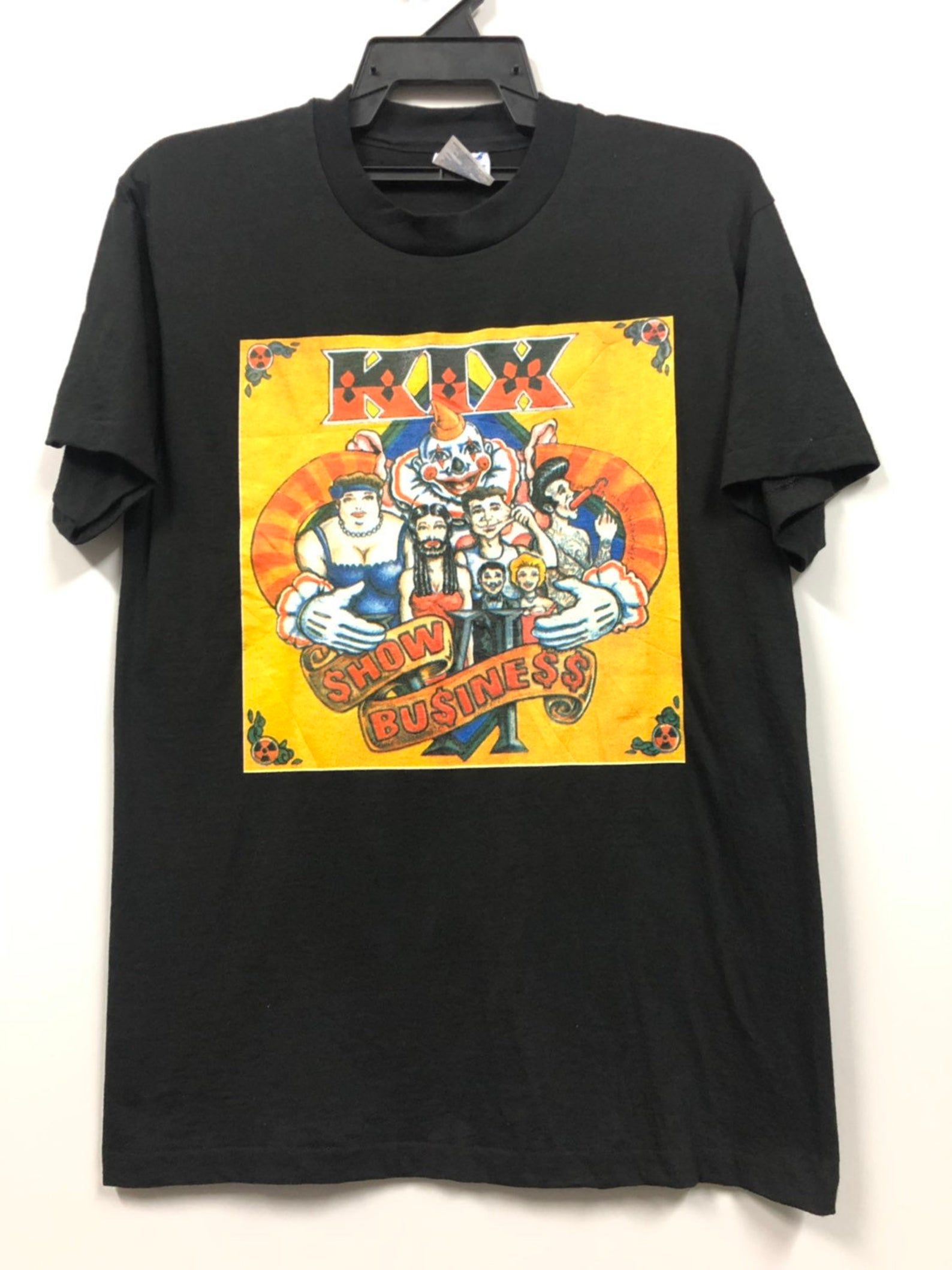 Vintage Kix Japan Tour T Shirt 90S vintage kix japan tour t shirt 90s s4jhh