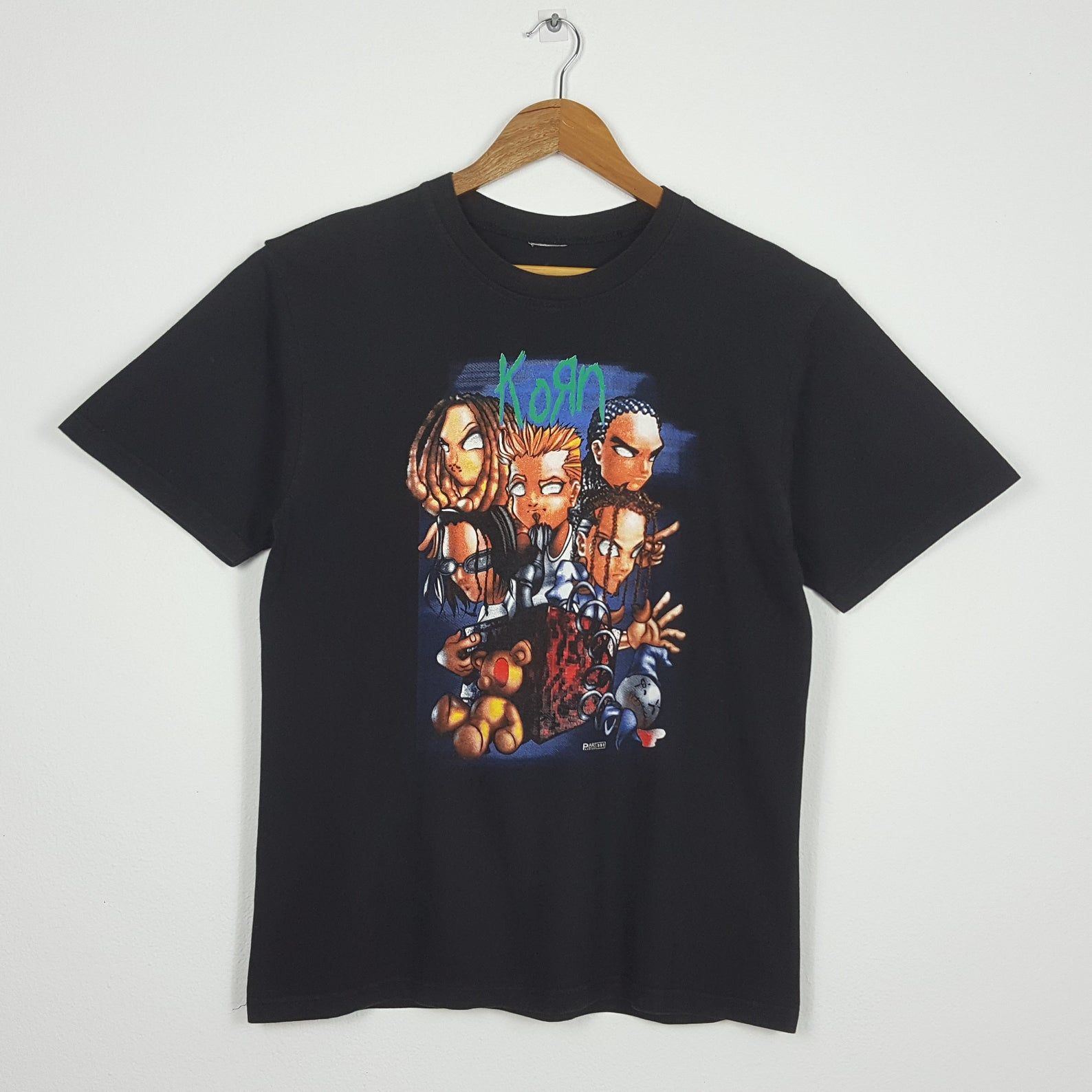 Vintage Korn American Nu Metal Band T-Shirt