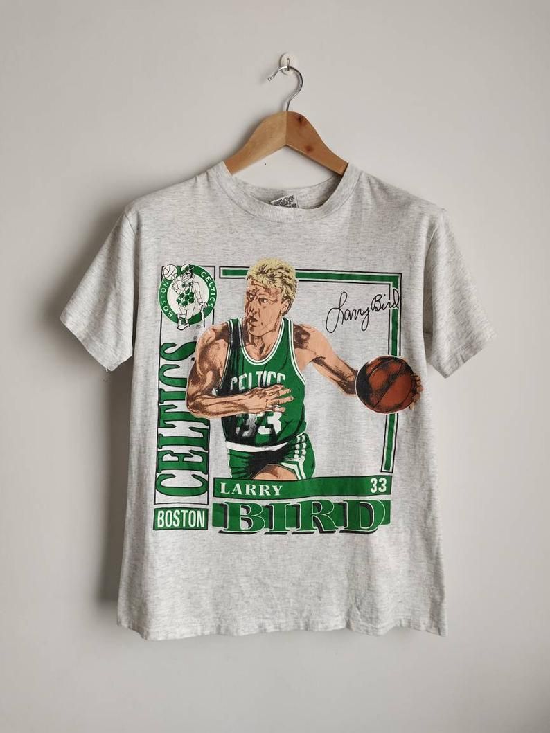 Vintage Larry Bird Caricature 90's Shirt