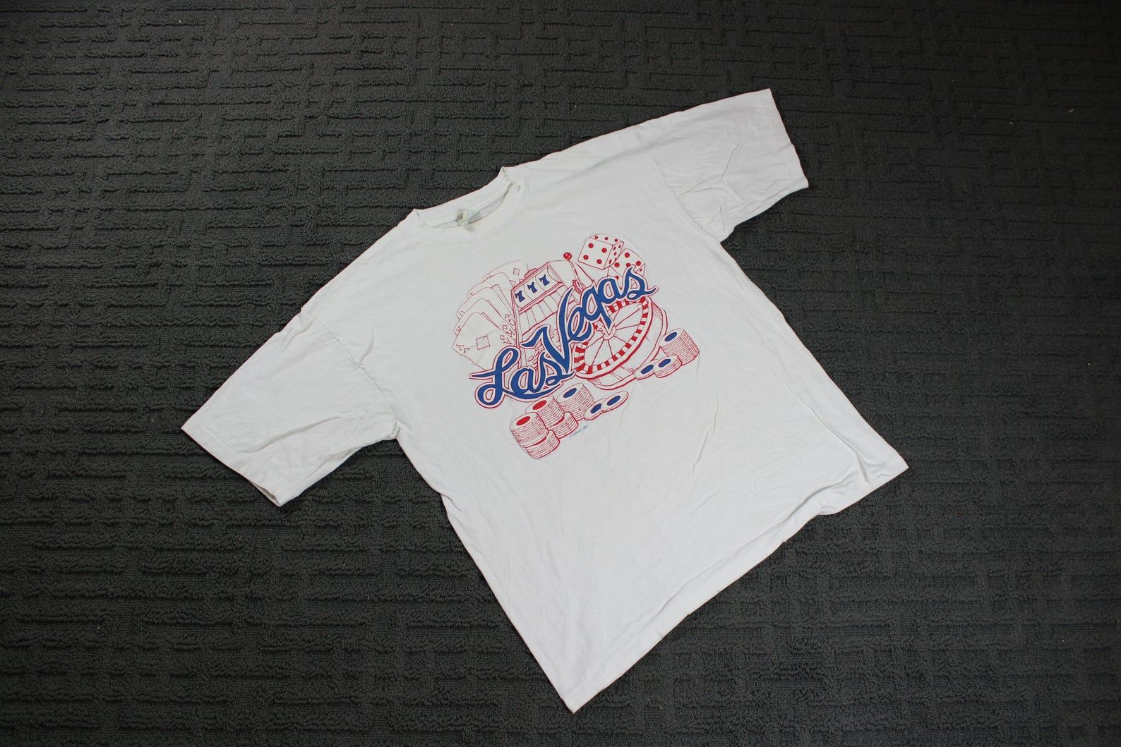 Vintage Las Vegas T-Shirt / 90S Tourism Graphic Promo Tee