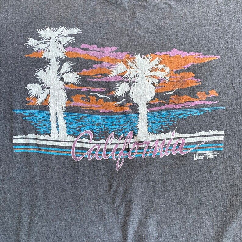 Vintage Late 80S California T Shirt