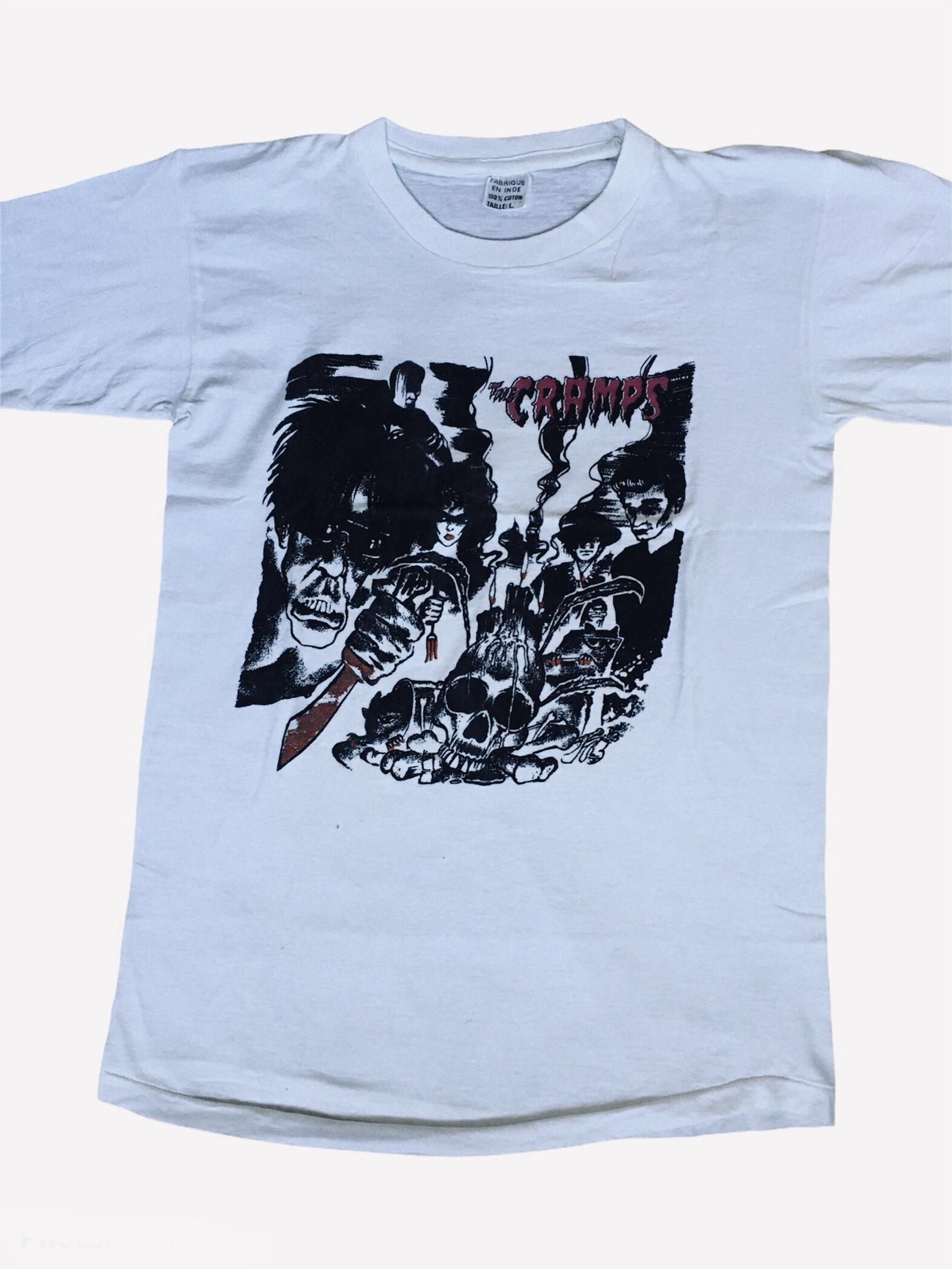 Vintage Late 80S The Cramps Shirt