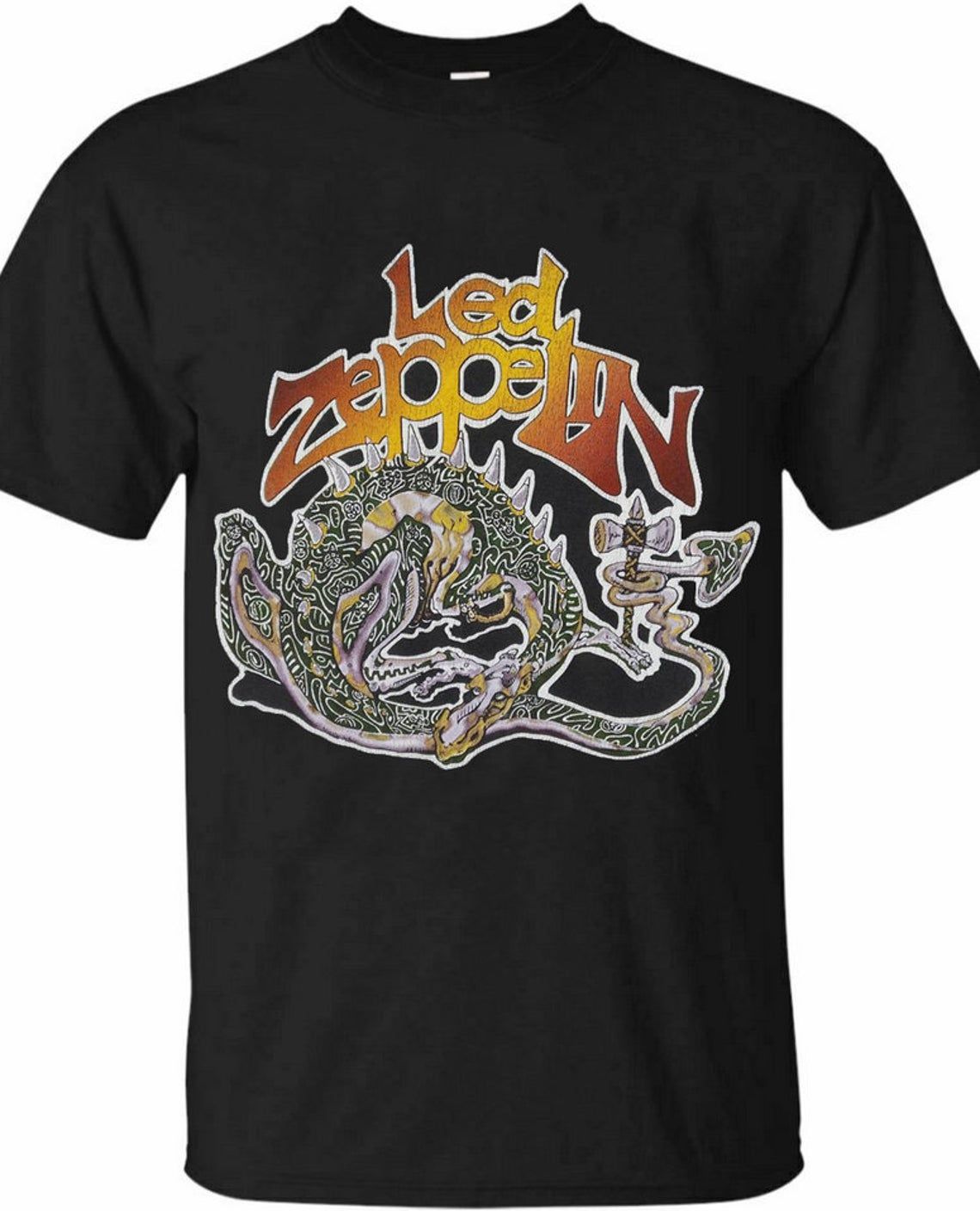 Vintage Led Zeppelin Band Rock shirt