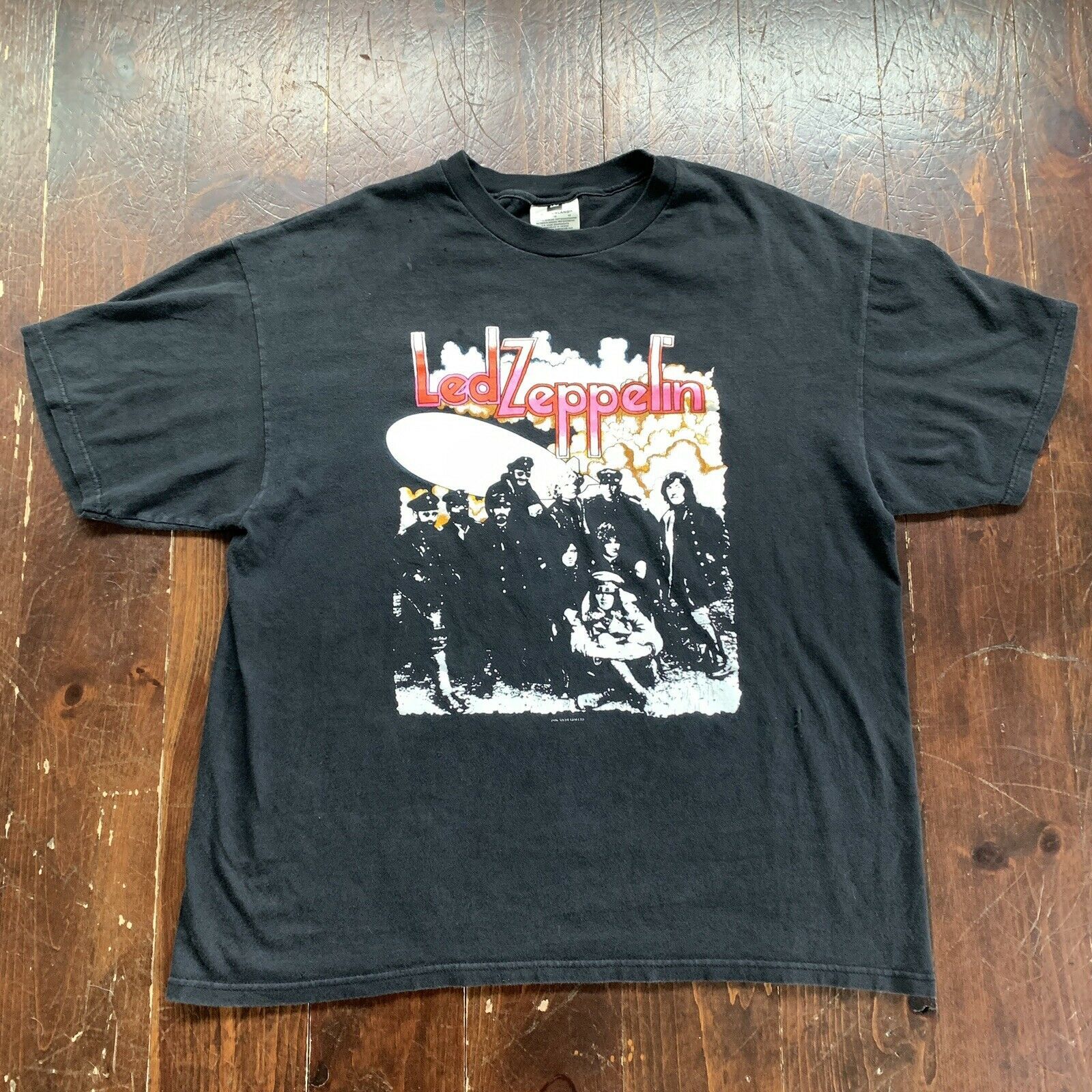 Vintage Led Zeppelin Shirt Winterland Myth Gem 1986