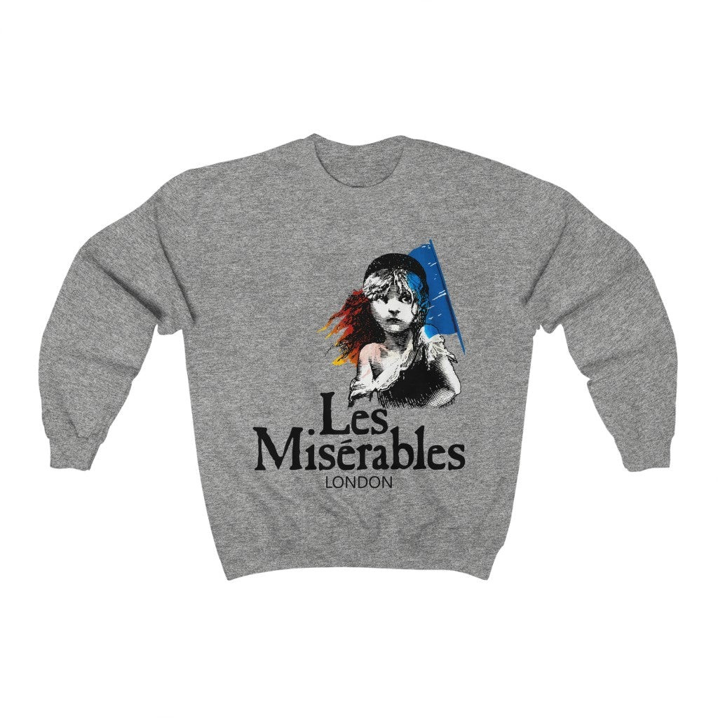 Vintage Les Miserables 1986 80S Sweatshirt 211208
