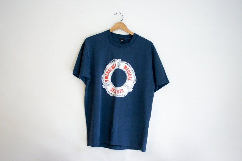 Vintage Lifeguard On Duty Emergency Medical Services T Shirt