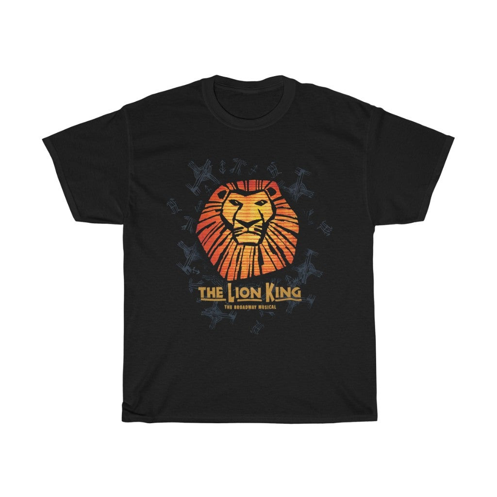Vintage Lion King The Musical T Shirt Broadway Simba Lightly Unisex Heavy Cotton Tee 211112