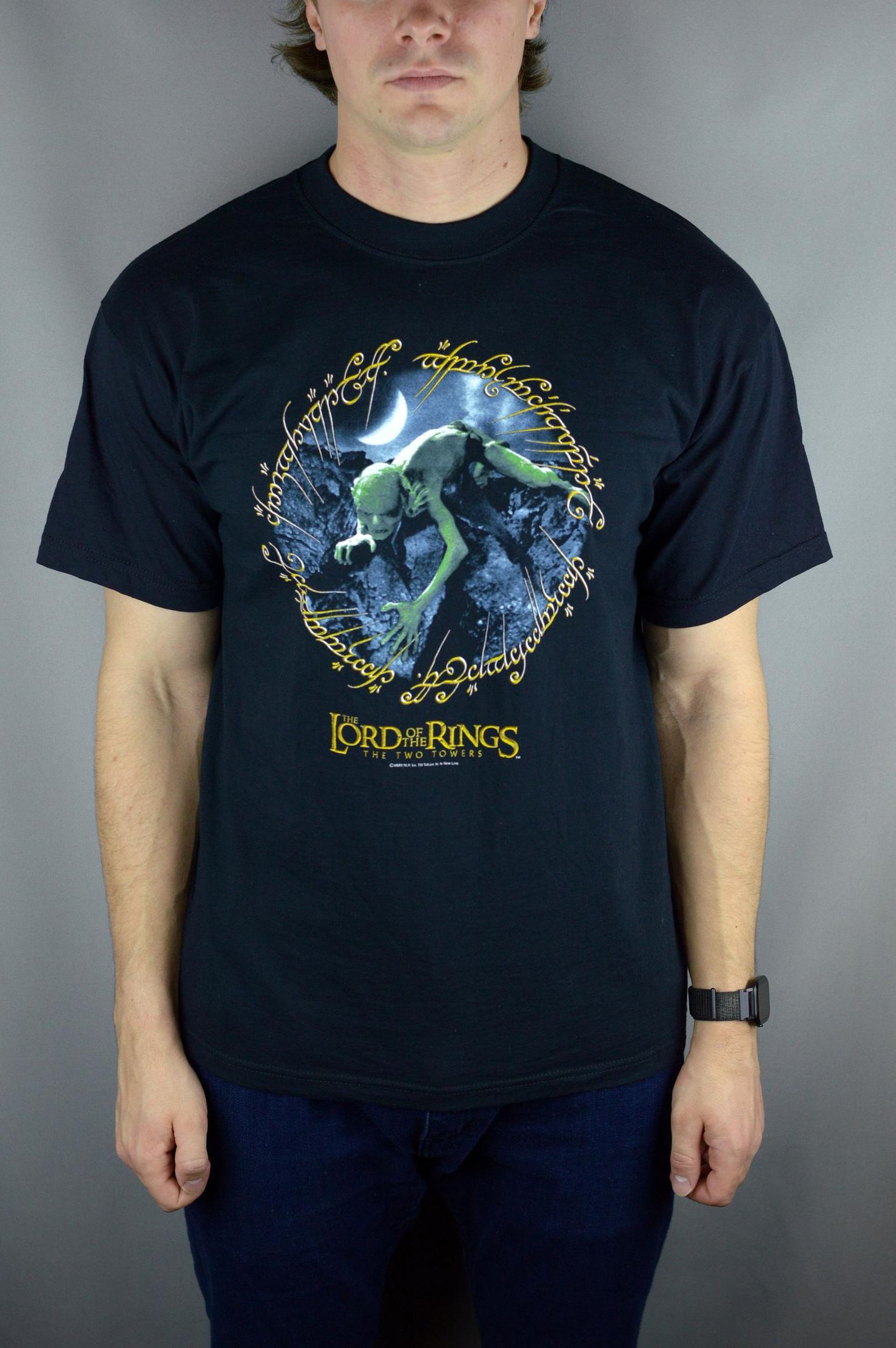 Vintage Lord Of The Rings The Two Towers 2002 Promo T Shirt