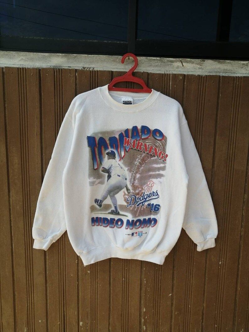 Vintage Los Angeles Dodgers Hideo Nomo Sweatshirt
