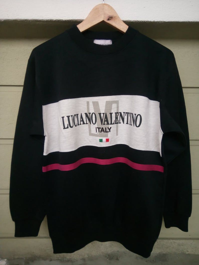 Vintage Luciano Valentino Pullover Sweatshirt