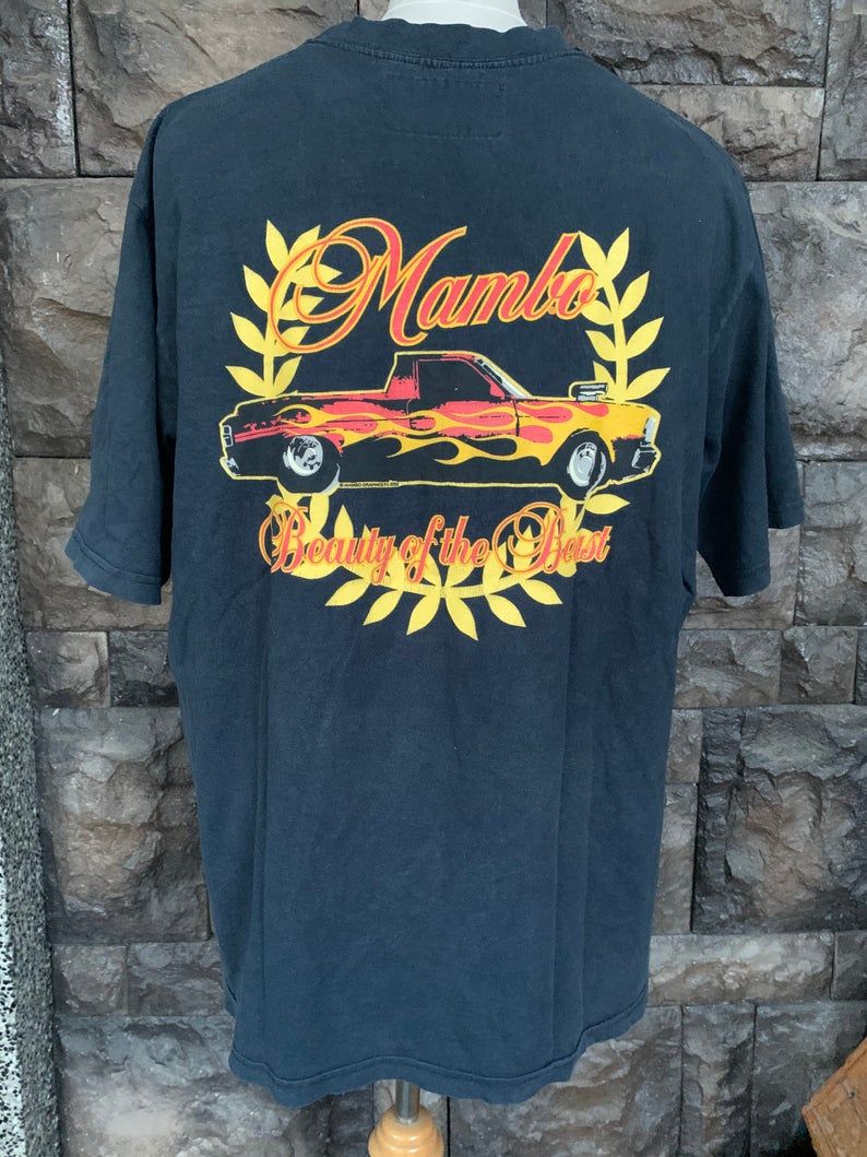 Vintage Mambo Beauty Of The Beast Big Logo Shirt