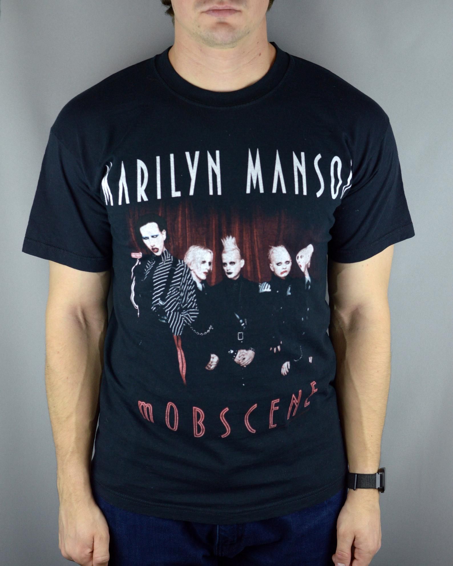 Vintage Marilyn Manson Mobscene 2003 T Shirt