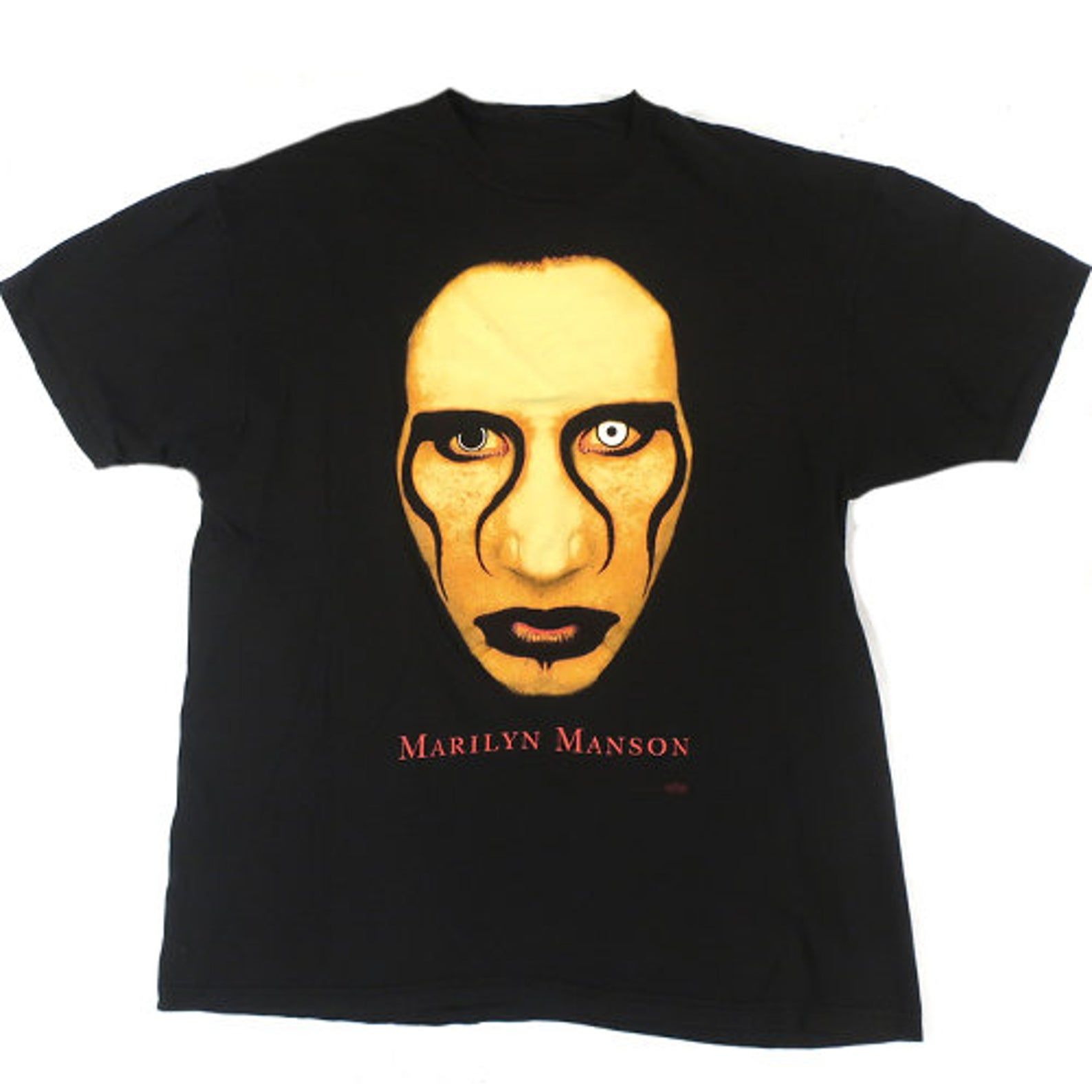 Vintage Marilyn Manson Sex Is Dead T-Shirt Rock Metal Band 1997