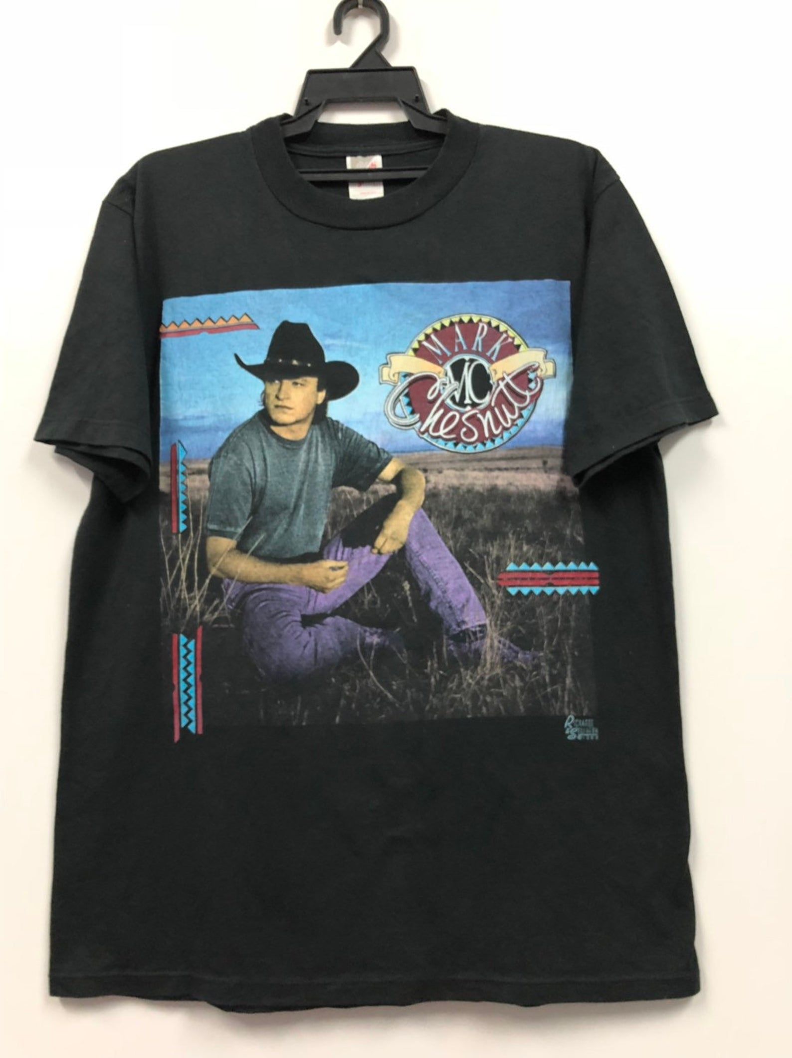 Vintage Mark Chesnutt American Single Songwriter 90S T Shirt