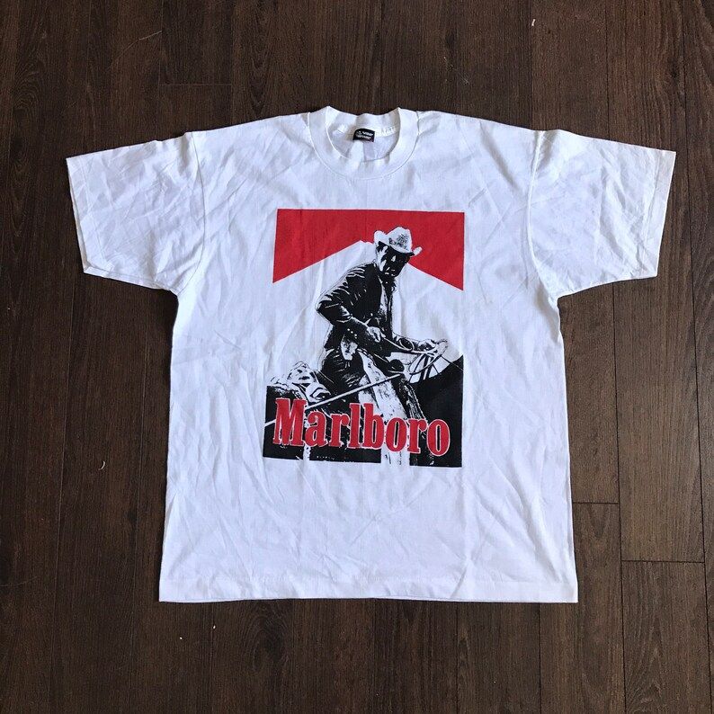 Vintage Marlboro T Shirt Sz Xl