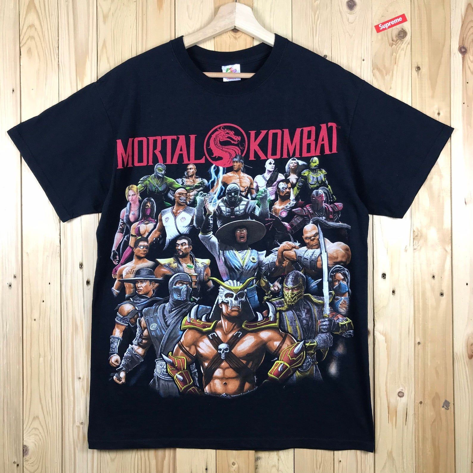 Vintage Marvel Mortal Kombat All Charachter Live Action Movie Shirt