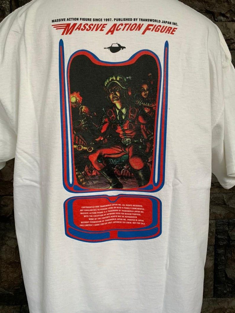 Vintage Massive Action Figure Tranworld Japan Shirt