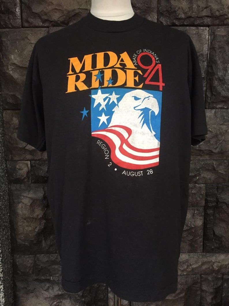 Vintage Mda Ride 94 Shirt