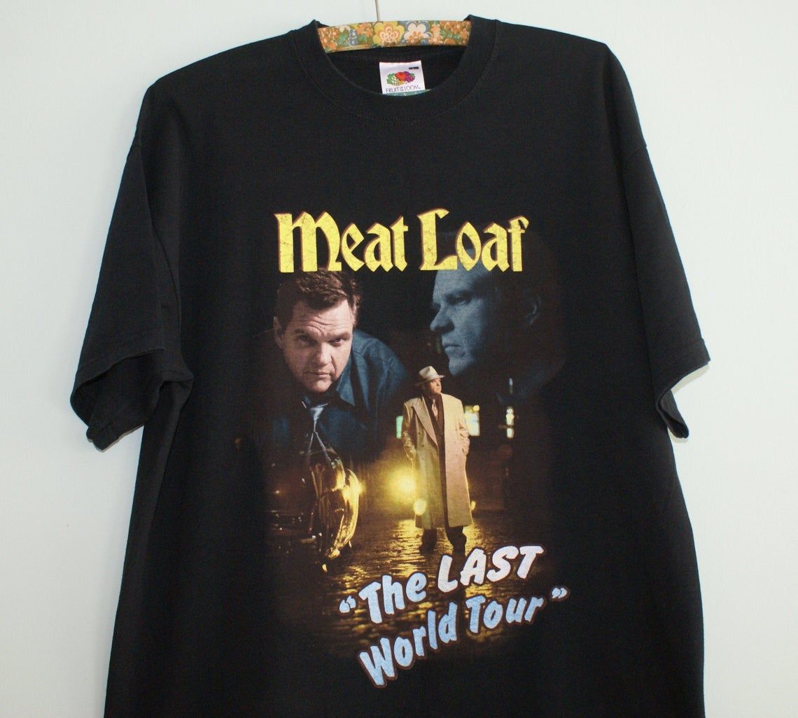 Vintage Meat Loaf Tourthe Very Best Of Meat Loaf Tour Shirt